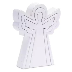 Nesting White Angel Decorations, Set of 2