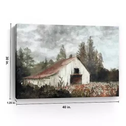 Neutral Barn Canvas Art Print, 40x30 in.