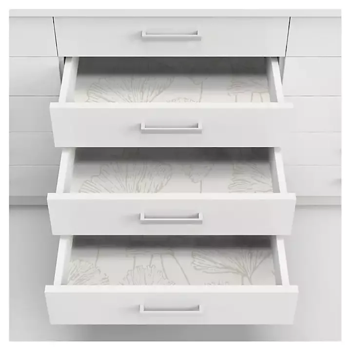 Neutral Botanical Peel and Stick Wallpaper