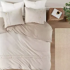 Neutral Oversized 3-pc. King Duvet Cover Set