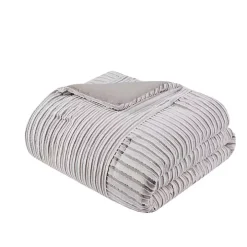 Neutral Striped 5-pc. King Comforter Set