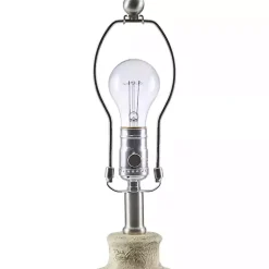 Neutral Textured Ceramic Rivera Table Lamp