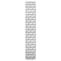 Neutral Tree Patterned Table Runner, 90 in.