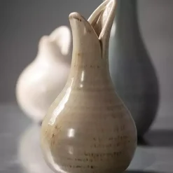 Neutral Tulip Bulb Vases, Set of 3