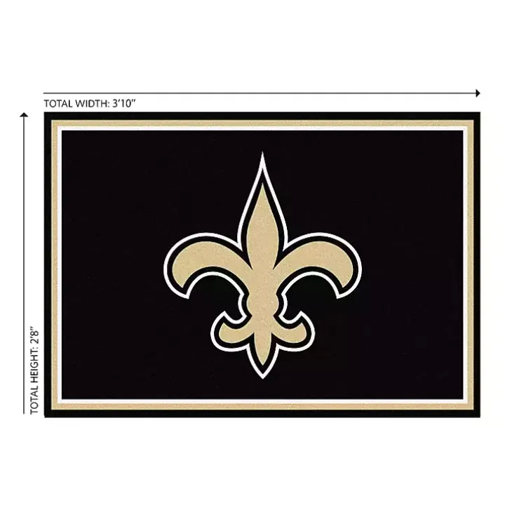 New Orleans Saints Area Rug, 3x4