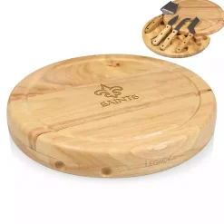 New Orleans Saints Cheese Board and Tool Set