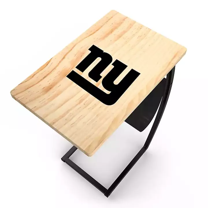 New York Giants Wood C-Table