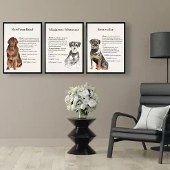 Newfoundland Facts Framed Wall Plaque