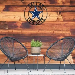 NFL Dallas Cowboys Wrought Iron Wall Plaque