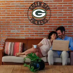 NFL Green Bay Packers Wrought Iron Wall Plaque