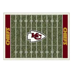 NFL Kansas City Chiefs Home Field Area Rug, 6x8