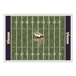 NFL Minnesota Vikings Home Field Area Rug, 6x8