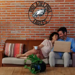 NFL Philadelphia Eagles Wrought Iron Wall Plaque