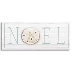 Noel Sand Dollar Canvas Art Print