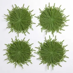 Norfolk Pine Christmas Placemats, Set of 4