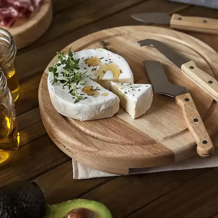 North Carolina Tar Heels Cheese Board and Tool Set