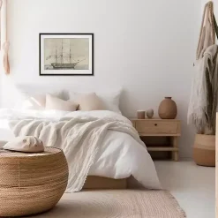 North Carolina United States Ship Framed Art Print