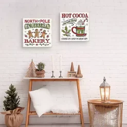 North Pole Gingerbread Cocoa 2-pc. Art Set