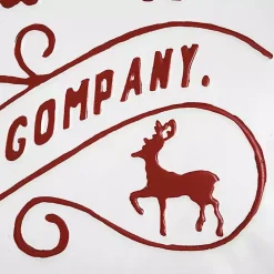 North Pole Trading Post Wall Plaque