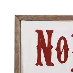 North Pole Trading Post Wall Plaque