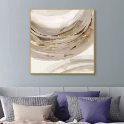 Nuanced Elegance Framed Canvas Art Print