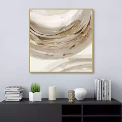 Nuanced Elegance Framed Canvas Art Print