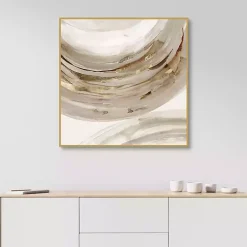 Nuanced Elegance Framed Canvas Art Print