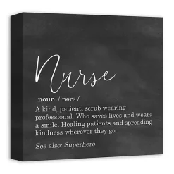 Nurse Definition Canvas Art Print