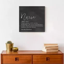 Nurse Definition Canvas Art Print