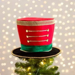 Nutcracker Hat Christmas Tree Topper