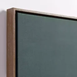 O Christmas Tree Stucco Framed Canvas Print