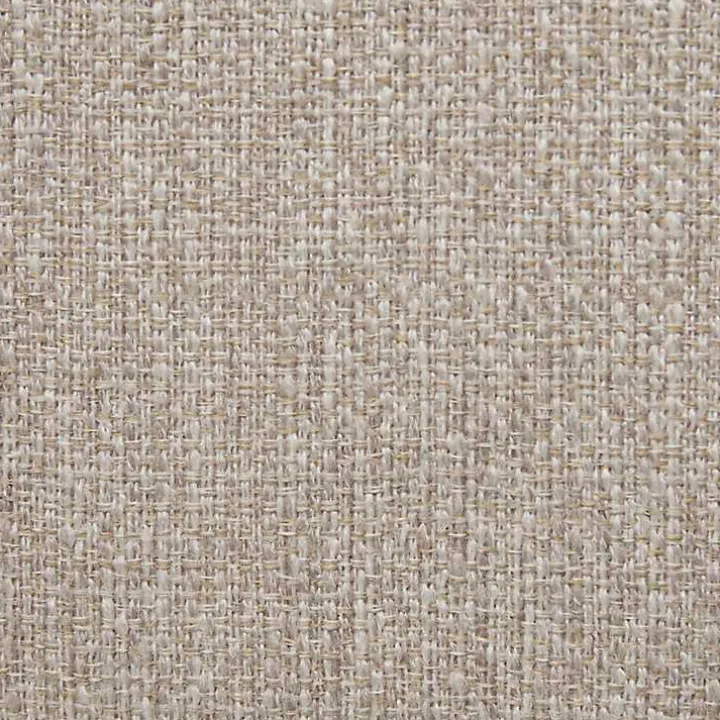 Oatmeal Tufted Square Ottoman