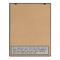 Oh Holy Night Gold Framed Canvas Art Print