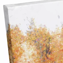 Old Truck in a Fall Field Canvas Art Print