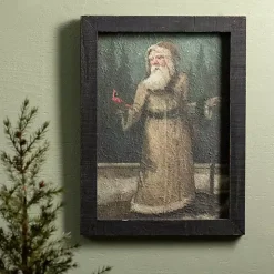 Old World Santa Framed Art Print