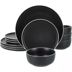 Onyx Eliza 12-pc. Dinnerware Set