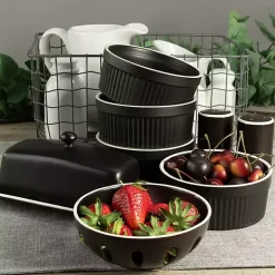 Onyx Stoneware 7-pc. Kitchen Accessories Set