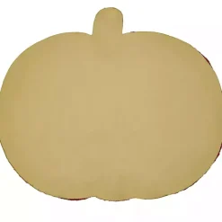 Orange Beaded Pumpkin Harvest Placemats, Set of 4