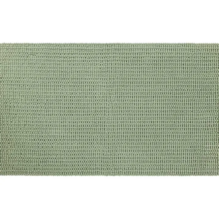 Oregano Memory Foam Chenille Bath Mat, 34 in.