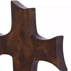 Organic Shape Cross Wall Plaque, 14 in.
