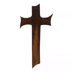 Organic Shape Cross Wall Plaque, 20 in.