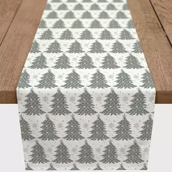 Ornate Trees Christmas Runner, 72 in.