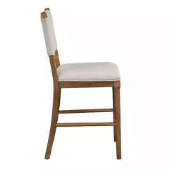 Oslo Cream Upholstered Counter Stools, Set of 2