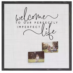 Our Perfectly Imperfect Life Framed Pinboard
