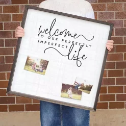 Our Perfectly Imperfect Life Framed Pinboard