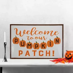 Our Pumpkin Patch Metal Wall Plaque