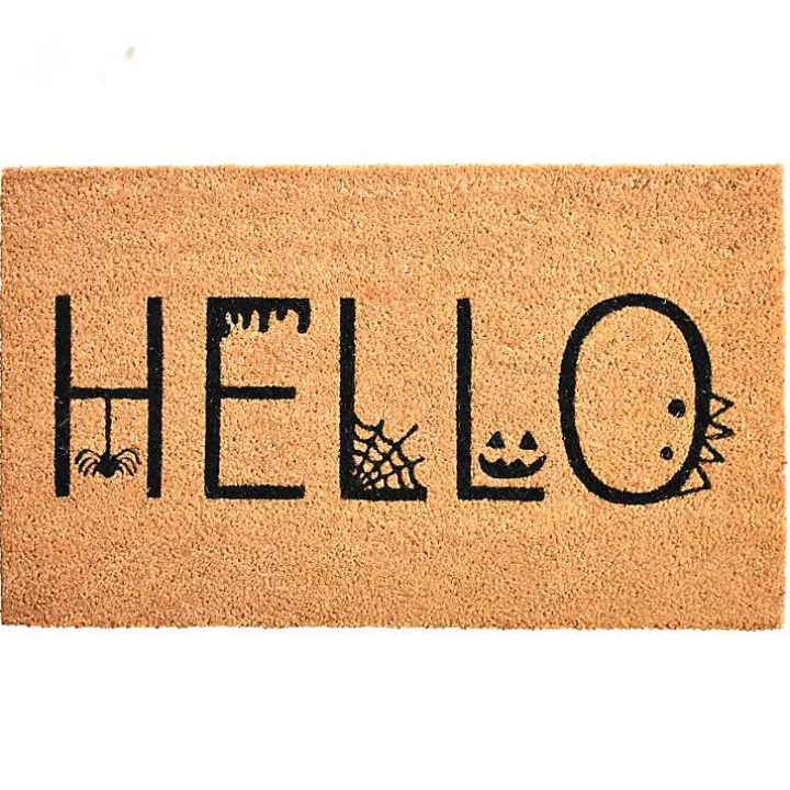 Outdoor Spooky Hello Halloween Doormat