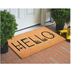 Outdoor Spooky Hello Halloween Doormat
