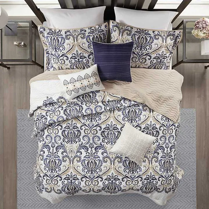 Paisley California King 6-pc. Coverlet Set