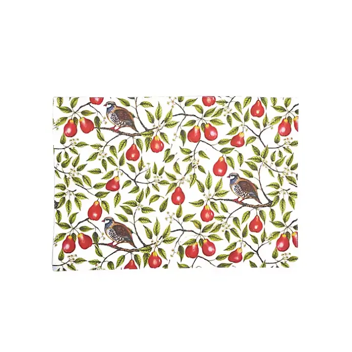 Partridge in a Pear Tree Placemats, Set of 6